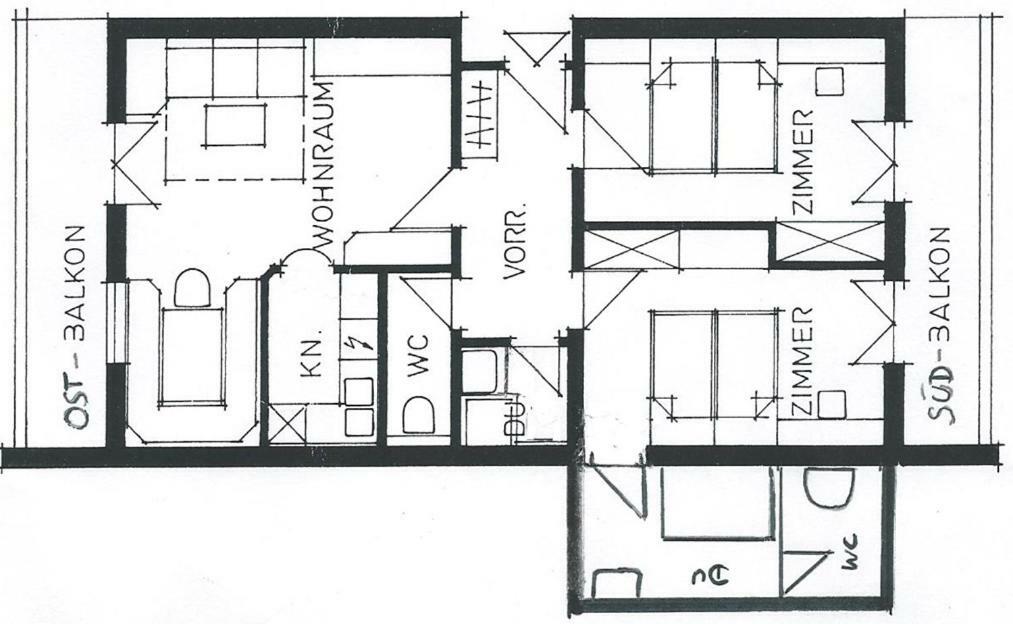 Moahof Appartement Alpbach Buitenkant foto